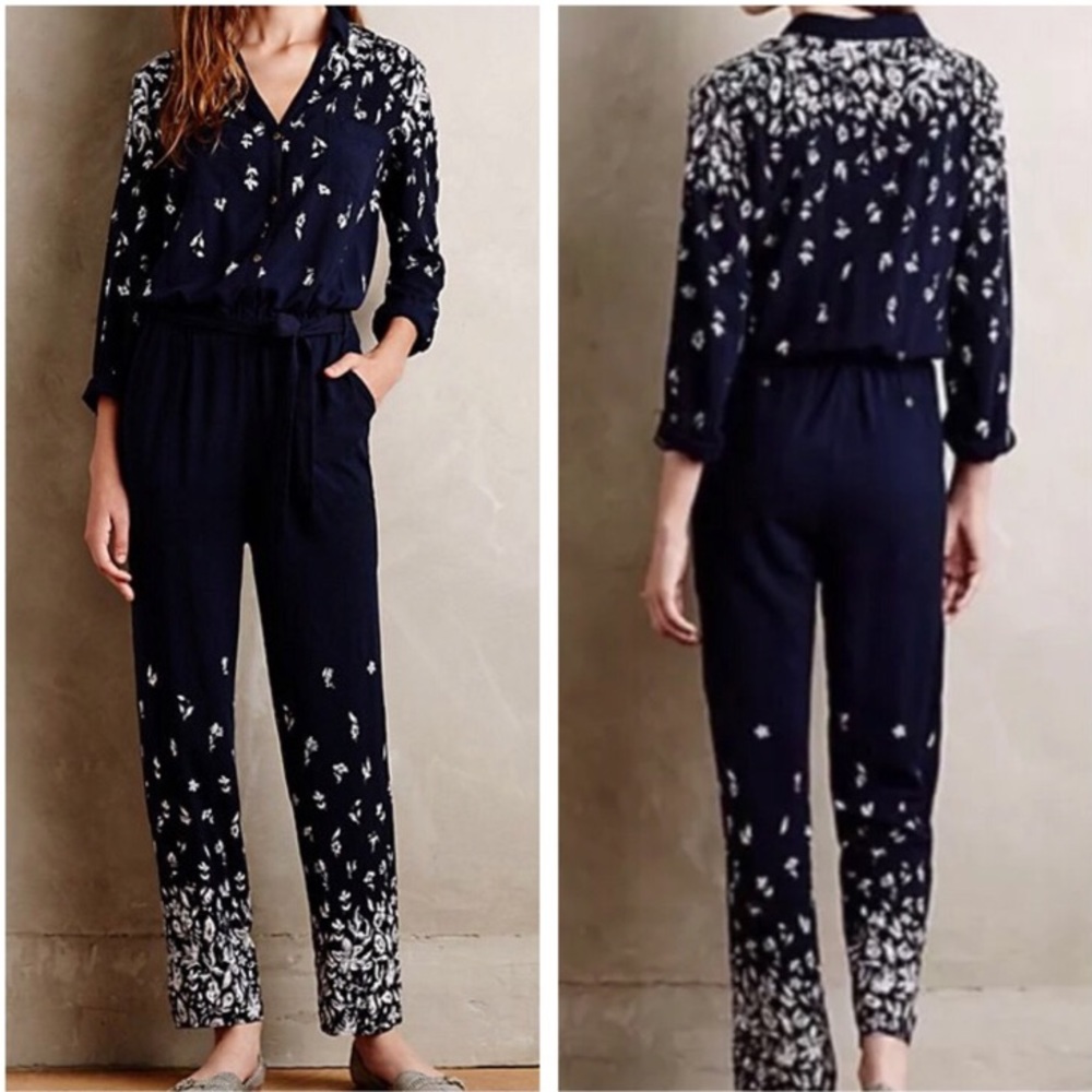 Anthropologie Lilka Lakeshore Jumpsuit
